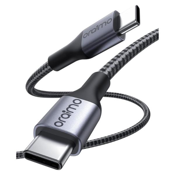 Cable USB-C a USB-C Oraimo OCD-173CC 5A 3M - Gris