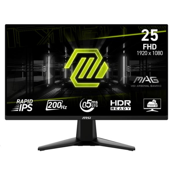 Monitor Gaming MSI MAG 255F E20 24.5" Plano 200 Hz Anti-Glare