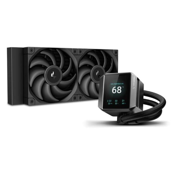 Enfriamiento liquido RGB Deepcool mystique 240 aio 240 mm R-LX550-BKADSNC-G-1 Imagen secundaria del producto