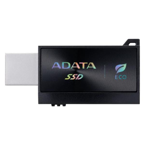 HD Solido Externo 1TB-ADATA SC730 USB 3.2 Gen 2 Tipo C/tipo a 600 Mb/s 600 Mb/s SC730-1T-CACTI - Negro
