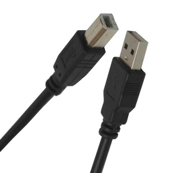 Impresora cable de alimentación para impresoras usb-a 2.0 a usb-b Nova FAD30118001C 1.8m Imagen secundaria del producto