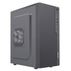 Case Nova Cm04ktra002c Mini Tower Sin Ventilación Incluida con Panel Lateral y con Fuente de Poder Pe600rnf013c - Negro