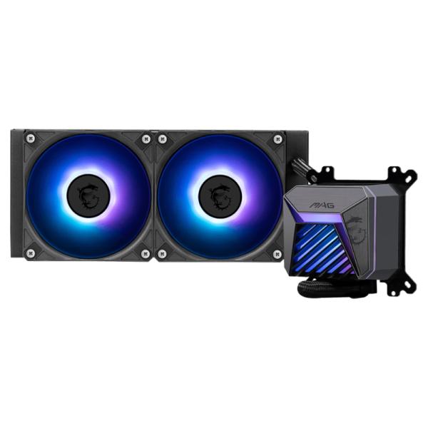Enfriamiento Liquido RGB Msi Mag Coreliquid A15 240 Aio 240MM 306-7ZWAA11-L80 - Negro