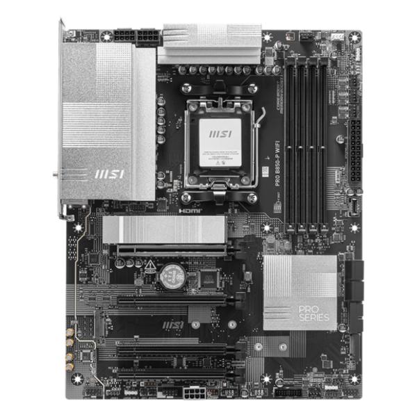 Tarjeta Madre Msi PRO B850-P WIFI AM5 Atx DDR5 911-7E56-002 - Negro / Blanco