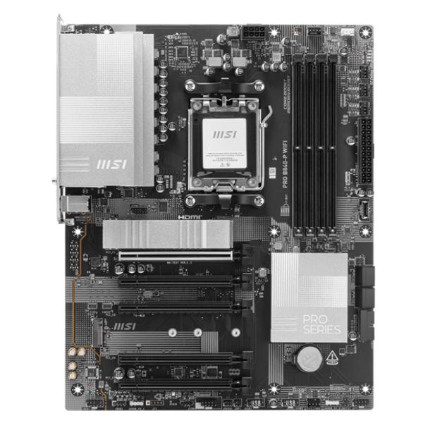 Tarjeta Madre Msi PRO B840-P WIFI AM5 Atx DDR5 911-7E57-001 Negro / Blanco - Negro / Blanco
