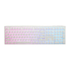 Teclado Gaming RGB Ducky One 3 Mecánico USB-C Español Switch Café DKON2108ST-BESPDPWWWSC1 - Blanco