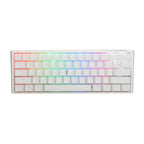 Teclado Gaming RGB Ducky One 3 Mini Mecanico USB-C Español Switch Café DKON2161ST-BESPDPWWWSC1 - Blanco