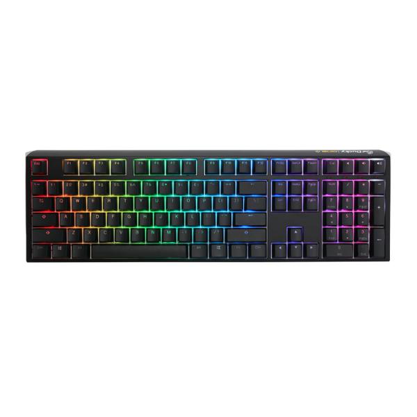 Teclado Gaming RGB Ducky One 3 Mecánico USB-C Español Switch Plateado DKON2108ST-PESPDCLAWSC1 - Negro
