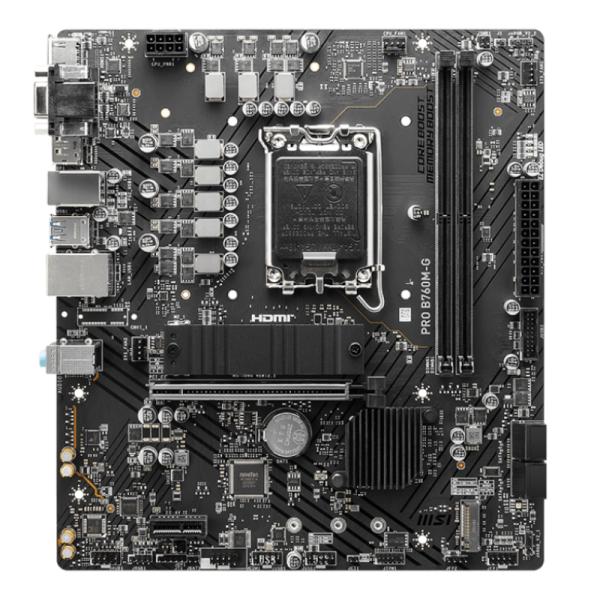 Tarjeta madre MSI PRO B760M-G lga 1700 m-atx DDR5 911-7D90-048 Imagen secundaria del producto