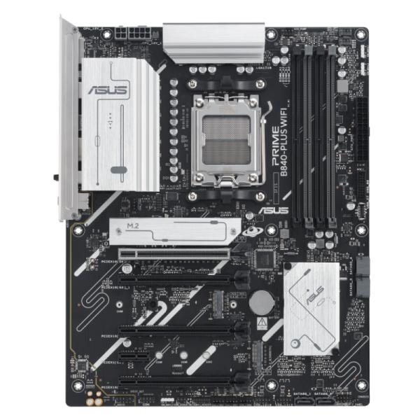 Tarjeta Madre Asus Prime B840-PLUS WIFI AM5 Atx DDR5 90MB1IZ0-M0EAY0 - Negro / Blanco