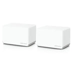 Sistema WIFI Mercusys Halo H70x(2-pack) Doble Banda 1800 Mbps 3 Puertos Gigabit - Blanco
