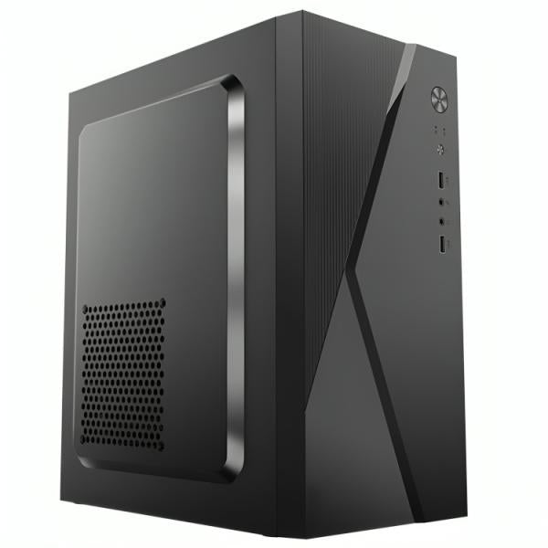 Case KME Mini Tower CM04Q1RA001C Negro Sin Ventilacion
