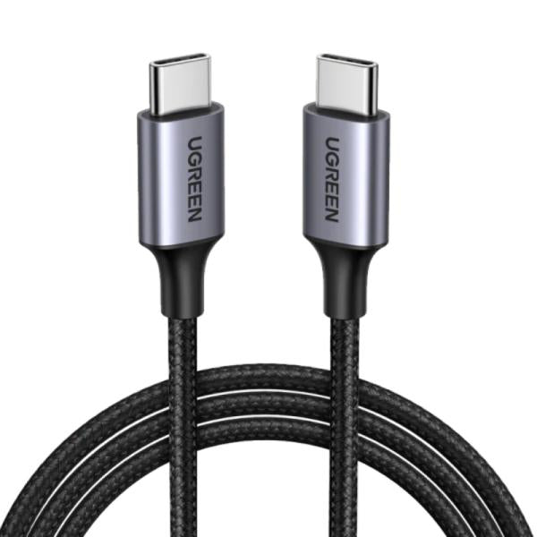 Cable Ugreen US316 USB-C Trenzado 100W 2M 70429 - Negro