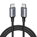 Cable Ugreen US316 USB-C Trenzado 100W 2M 70429 - Negro