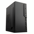 Case Cm23ktra001c Mini Tower Sin Ventilación Incluida con Panel Lateral y con Fuente de Poder 600W - Negro