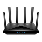 Router Inalambrico Cudy P5_eu 1.0 5GHZ AX3000 WIFI 6 5G Rel.16 con Antenas Desmontables - Negro