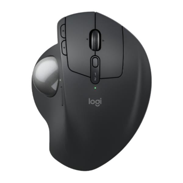 Mouse Logitech Mx Ergo S Trackball Inalámbrico Bluetooth / USB 2048 Dpi 910-007261 - Negro