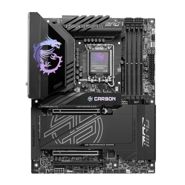 Tarjeta Madre Msi Mpg Z890 Carbon WIFI Lga 1851 Atx DDR5 911-7E17-001 Negro - Negro