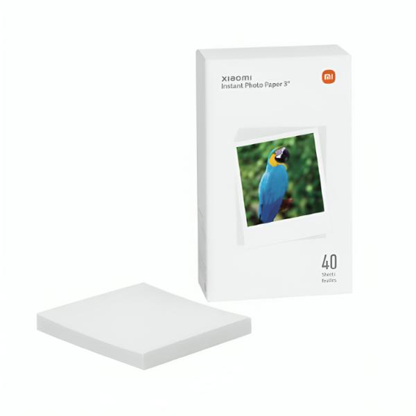 Papel fotografico Xiaomi instantaneo 3 pulgadas 40 hojas 43710 Imagen secundaria del producto