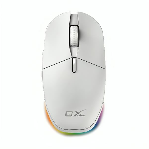 Mouse Gaming RGB Genius Scorpion M8250 Inalámbrico (bluetooth/ 2.4 Ghz) 3200 Dpi 31060001400 - Blanco