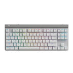Teclado Gaming RGB Logitech G515 Tkl Mecánico Alámbrico Inglés 920-012869 - Blanco