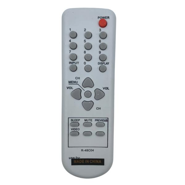 Control remoto para televisores marca Daewoo R-48C04 Imagen secundaria del producto