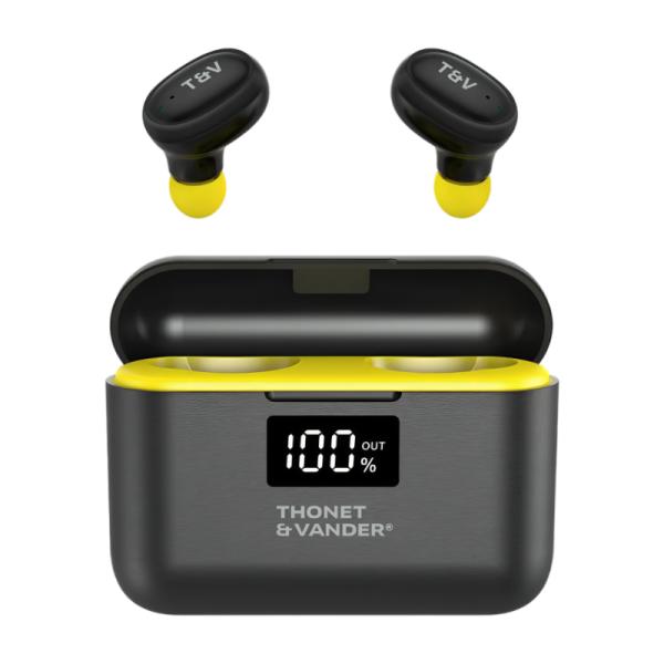 Audifono Thonet & Vander Bohne Topp Inalámbrico Bluetooth HK096-03644 - Negro