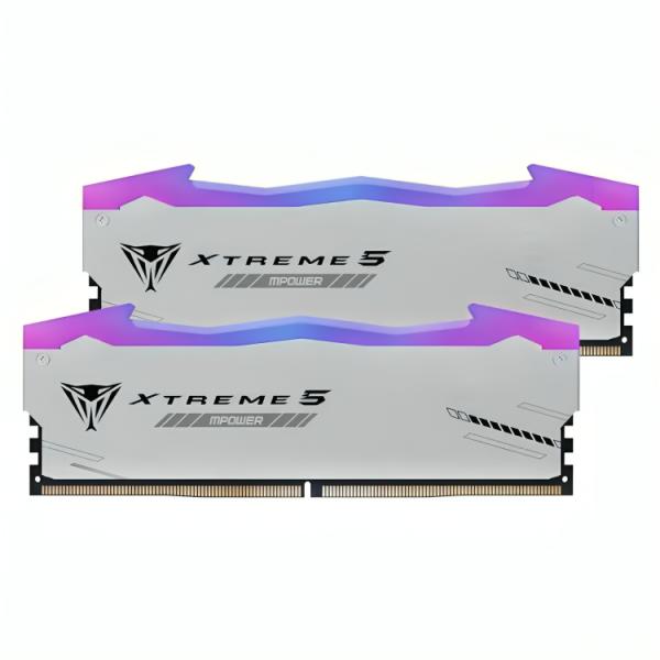 Memoria RAM pc 32GB Patriot viper xtreme 5 RGB PVXR532G80C38KM DDR5 8000 MHZCL38 1.45 v dimm 288 pines Imagen secundaria del producto