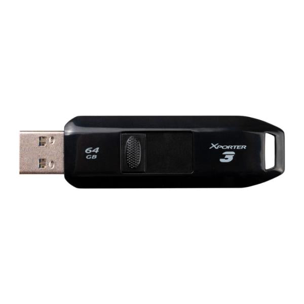 Memoria USB 64GB Patriot Xporter USB-A 3.2 Gen 1 Psf64gx3b3u - Negro