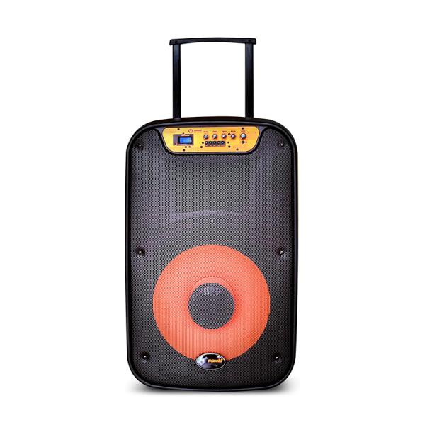 Parlante RGB Moonki Waikiki MS-115B 100W Bluetooth con Tripode - Negro