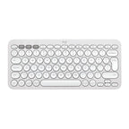 Teclado Logitech Pebble Keys 2 K380S Membrana Inalámbrico Bluetooth Español 920-011784 - Blanco