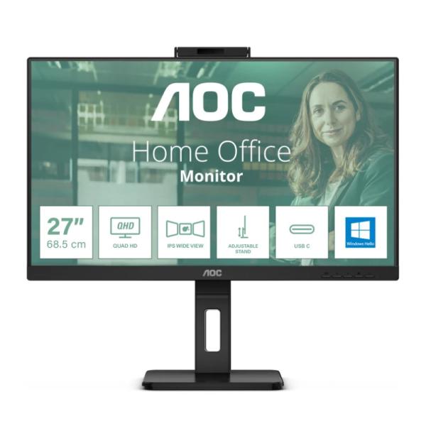 Monitor AOC Q27p3w 27" FHD 75Hz Negro