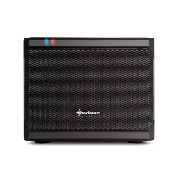 Case Sharkoon Qb One Mini Tower Ventilador 1 de 120MM con Malla Metálica 4044951016433 - Negro