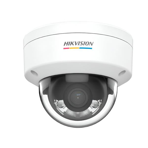 Camara Domo Hikvision Ds-2cd1123g2-liu(2.8mm)(o-std) 2MP Smart Hybrid Light Ip Ir y Luz Blanca Hasta 30 M con Microfono Incorporado IP67 311322060 - Blanco