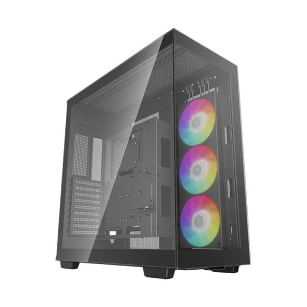 Case gaming RGB Deepcool CH780 full tower ventilador 1 de 120 mm con vidrio lateral y frontal R-CH780-BKADE41-A1 Imagen secundaria del producto
