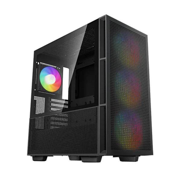 Case gaming RGB deepcool CH560 mid tower 3 ventiladores de 140 mm y 1 de 120 mm con vidrio lateral y malla frontal R-CH560-BKAPE4-G1 Imagen secundaria del producto