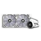 Enfriamiento Liquido Sharkoon S80 RGB Aio 240MM 4044951038602 - Blanco
