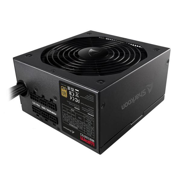 Fuente de Poder Sharkoon Shark Wpm Gold Zero 750W 80 Plus Gold Semi Modular Atx 2.3 4044951026562 - Negro