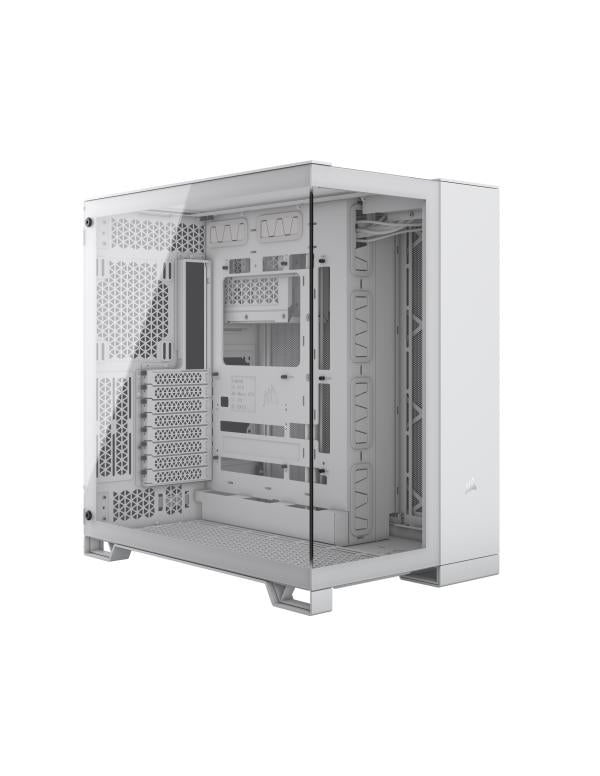 Case Gaming RGB Corsair 6500X Mid Tower Sin Ventilación Incluida CC-9011258-WW - Blanco