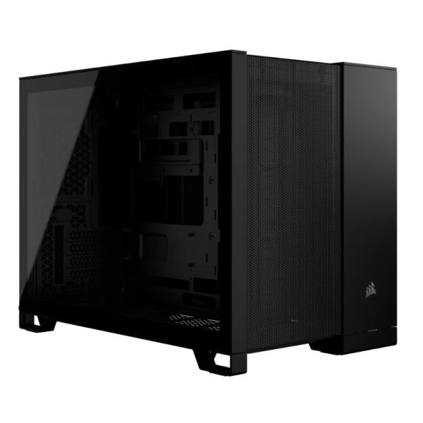 Case gaming Corsair 2500D airflow mini tower sin ventilación incluida con vidrio lateral y malla frontal CC-9011263-WW Imagen secundaria del producto