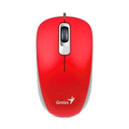 Mouse Genius RS2 DX-110 Alámbrico USB 1200 Dpi 31010116104 - Rojo