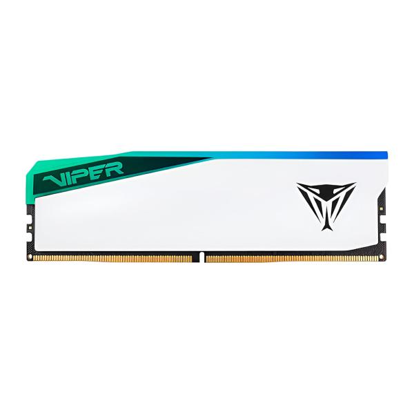 Memoria RAM pc 32GB Patriot viper elite 5 RGB PVER532G60C42W DDR5 6000 MHz CL42 1.45 v dimm 288 pines Imagen secundaria del producto