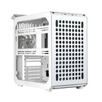 Case Cooler Master Qube 500 Flatpack Edition Mid Tower Ventilador 1 de 120MM con Vidrio y Malla Lateral Q500-WGNN-S00 - Blanco