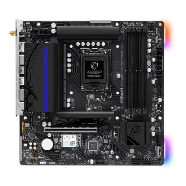 Tarjeta madre gaming Asrock B760M pg lightning WIFI LGA1700 DDR5 Imagen secundaria del producto