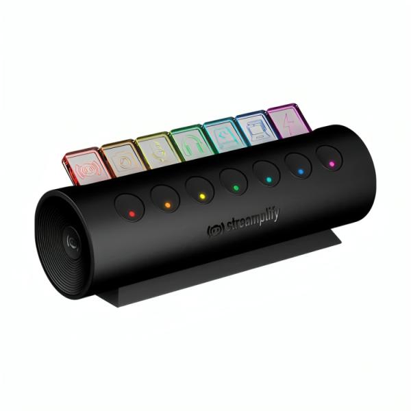 Teclado streaming + hub Streamplify 7 puertos USB RGB spuh-hc71257.11 Imagen secundaria del producto