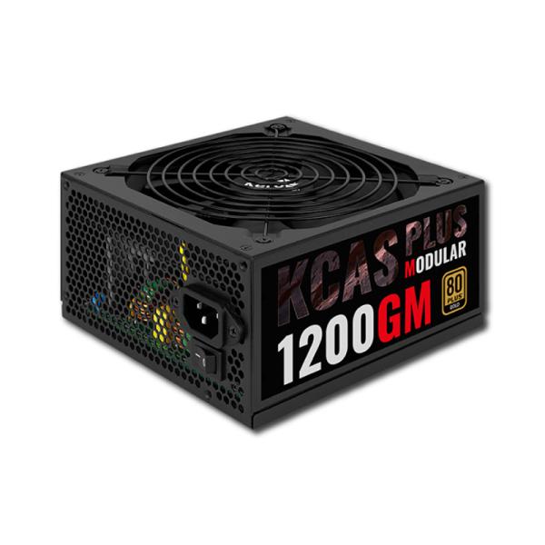 Fuente de poder Aerocool kcas PLUS 1200M 1200W 80 PLUS bronze semi modular ATX acpg-kpk2fuc.12 Imagen secundaria del producto