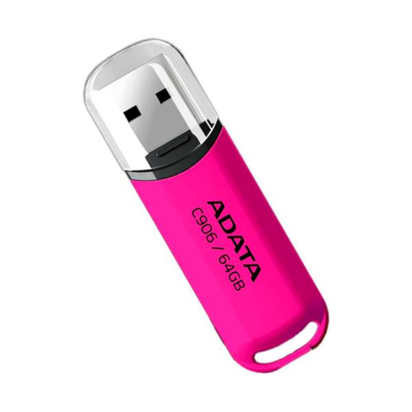Memoria USB 64GB Adata AC906 USB-A 2 AC906-64G-RPP - Rosado