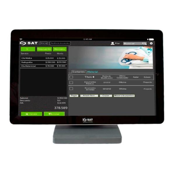 Monitor Sat America touch 2013FPH 21 pulgadas HDMI VGA 4070047000100 Imagen secundaria del producto