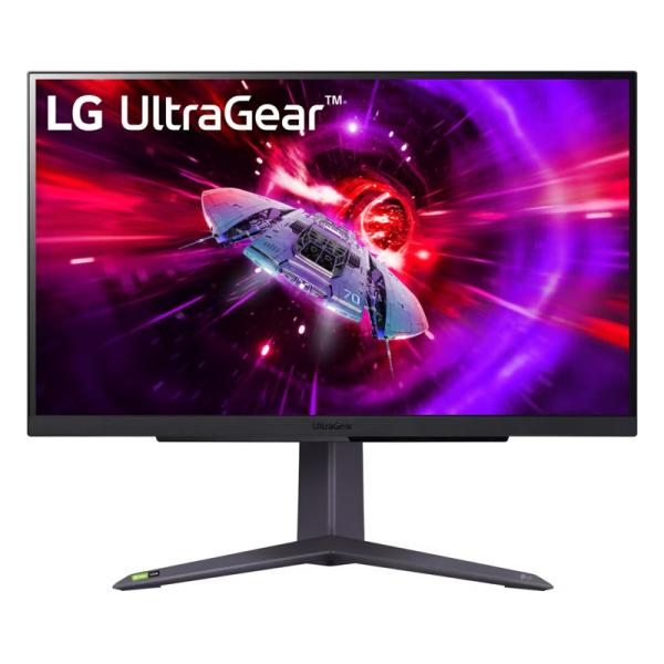Monitor LG 27" QHD 165Hz IPS HDMI DP Plano Slim - 27GR75Q-B
