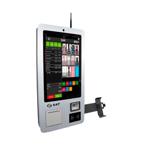 Kiosco transaccional Sat America KT21LC 21 pulgadas android 8.0 Imagen secundaria del producto